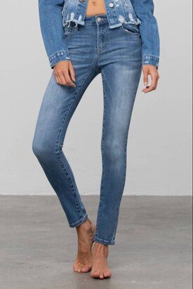 Insane Gene Apple Bottom Jeans In Light Denim