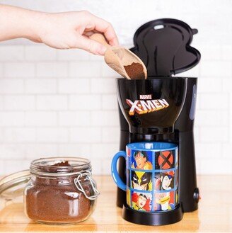 Uncanny Brands X-Men Single Cup Coffee Maker with Mug