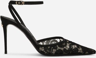 Lace slingbacks-AA