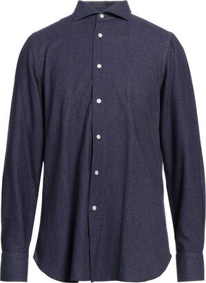 FINAMORE 1925 Shirt Midnight Blue