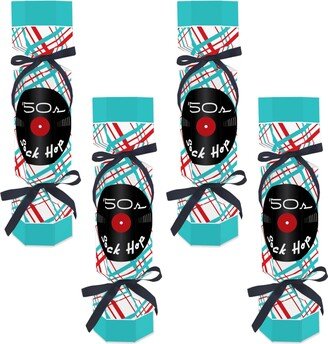 Big Dot Of Happiness 50's Sock Hop No Snap 1950s Rock N Roll Party Favors Diy Cracker Boxes 12 Ct