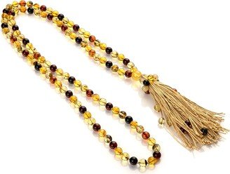 Premium | Amber Meditation Beads Buddhist Rosary Mala 108 Tibetan