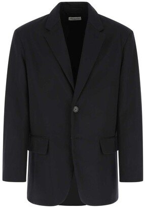 Single-Breasted Tailored Blazer-BU