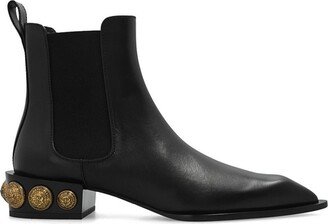 Side Panelled Studded Chelsea Boots