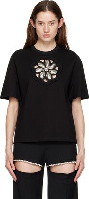 Black Mussel Flower T-Shirt