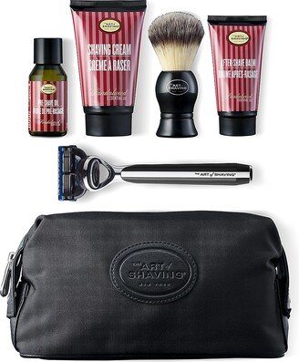 Sandalwood Elements of the Perfect Shave 5-Piece Set