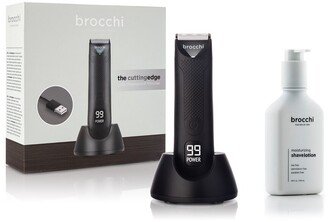 Sebastian Brocchi Brocchi The Cutting Edge Usb Waterproof Trimmer + Moisturizing Shave Lotion 200Ml-AA