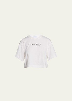 I Need Space Crop Tee