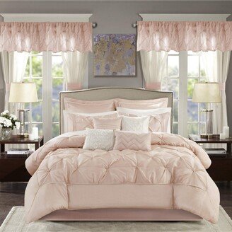 Gracie Mills Essentials Joella 24 Piece Room in a Bag Comforter - Queen