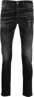 PT Torino Logo-Patch Skinny Jeans-AA