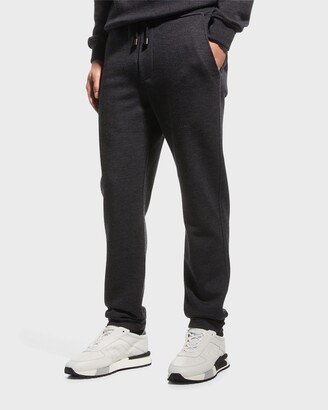 Men's Wool-Blend Track Pants