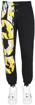 Camouflage Logo Printed Track Pants
