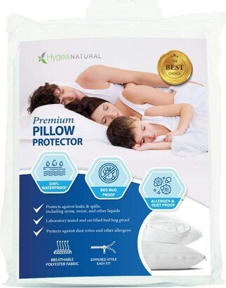 Premium Standard Size Bed Bug Pillow Cover 2pk 21x27