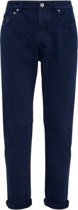 Leisure fit 5-pocket pants