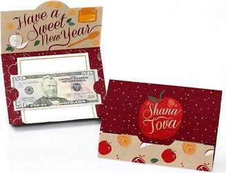 Big Dot of Happiness Rosh Hashanah - New Year Money and Gift Card Holders - Set of 8