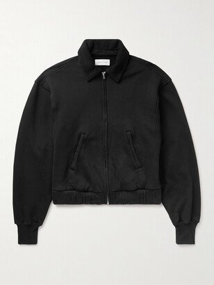 Cotton-Jersey Bomber Jacket