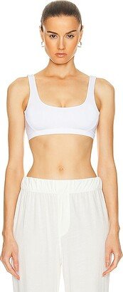 Eterne Scoop Neck Bra in Ivory