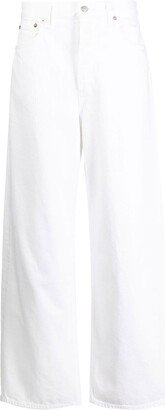 Organic-Cotton Wide-Leg Trousers