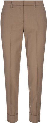 Montefalco Trousers In Camel Cool Wool