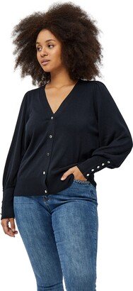 Peppercorn Women's Tana V 5 UK | Autumn Size 26 V-Neck Cardigan Curve