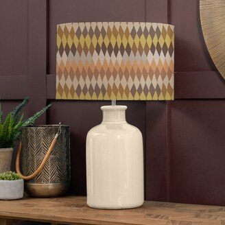Voyage Maison Elspeth Table Lamp with Mesa Shade Mesa Mid Brown