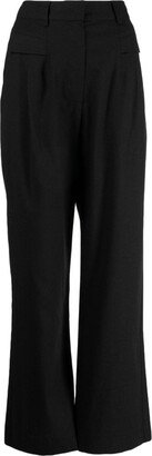 Arata high-waisted straight-leg trousers