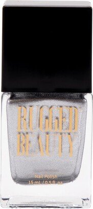 Rugged Beauty Cosmetics Silver Shimmery Metallic Nail Polish