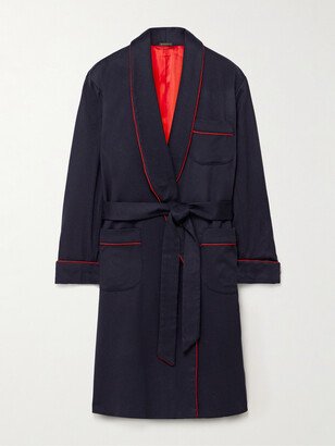 Rubinacci Wool and Cashmere-Blend Robe