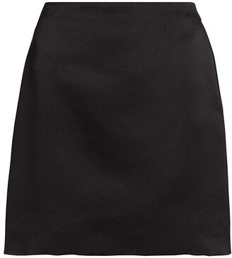 Anisha Silk Miniskirt