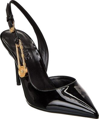 Safety Pin Leather Pump-AA