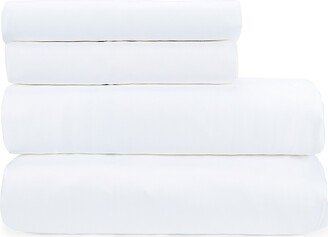 ettitude 4-Piece Bamboo Twill King Sheet Set