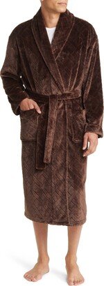 Crossroads Basket Weave Fleece Robe