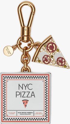 Slice Pizza Box Key Fob