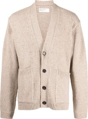 V-neck knitted cardigan-CY