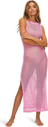 Holly Dress Cover-Up (Prism Pink) Women's Swimwear