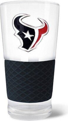 NFL Houston Texans 22oz Pilsner Glass with Silicone Grip