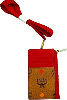 Women's Spectrum Rainbow Logo Visetos Lanyard Card Case MYAAASV01