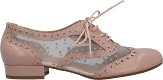 Lace-up Shoes Blush-AC