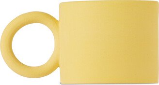 Ekua Ceramics Yellow Circle Mug