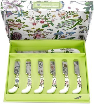Botanic Garden Cheese Knife and Six Spreaders