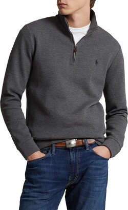 Jacquard Quarter Zip Pullover