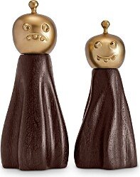 Haas Fantomes Salt and Pepper Mill, Set of 2