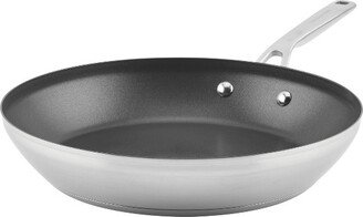 3-Ply Base Stainless Steel 12 Nonstick Frying Pan