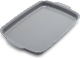 Premiere Ovenware Ceramic Nonstick Cookie Quarter Sheet 13x9 Gray