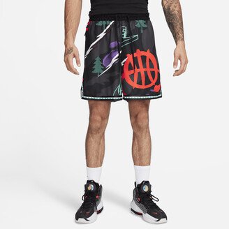 Men's Dri-FIT DNA 6 Basketball Shorts in Black-AA