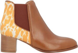 Ankle Boots Camel-AE