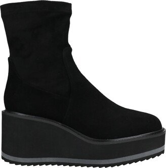 RAHYA GREY Ankle Boots Black