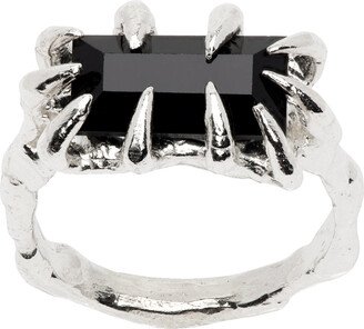 Harlot Hands SSENSE Exclusive Silver Veil Ring