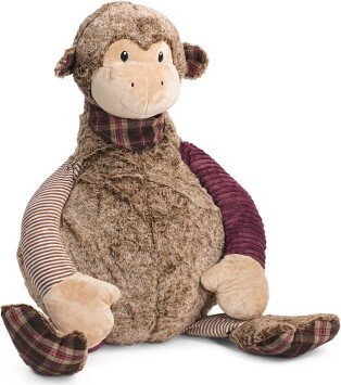 Kids Plush Monkey Pillow