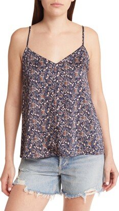 Floral Print Button Back Camisole